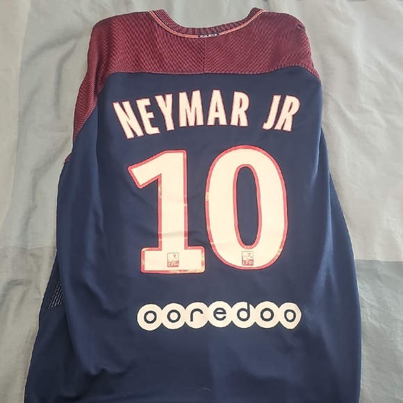Nike PSG Blue and Red Long Sleeve Jersey - Picture 3 of 3